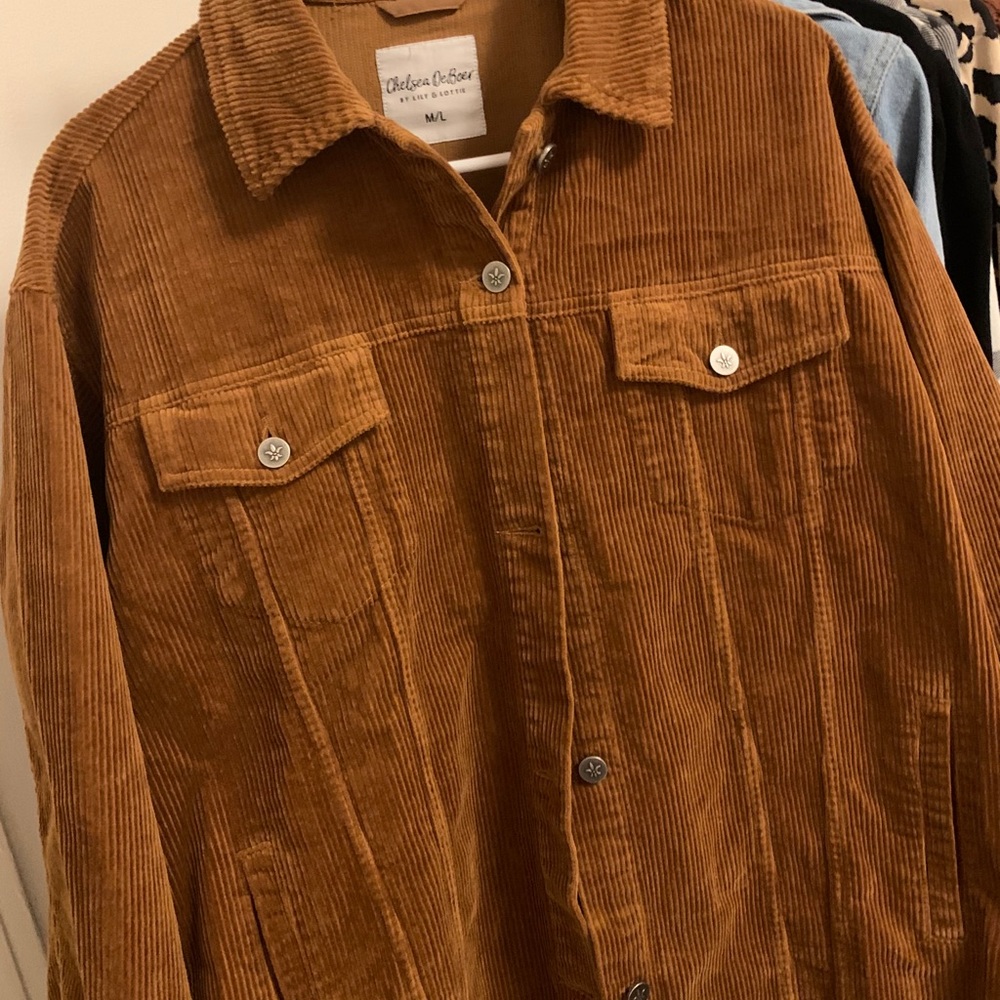 Corduroy Shacket By Chelsea Deboer